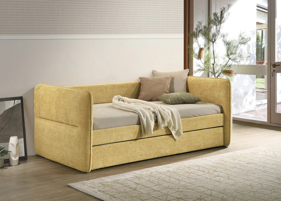 Philipa Gold Daybed with Trundle