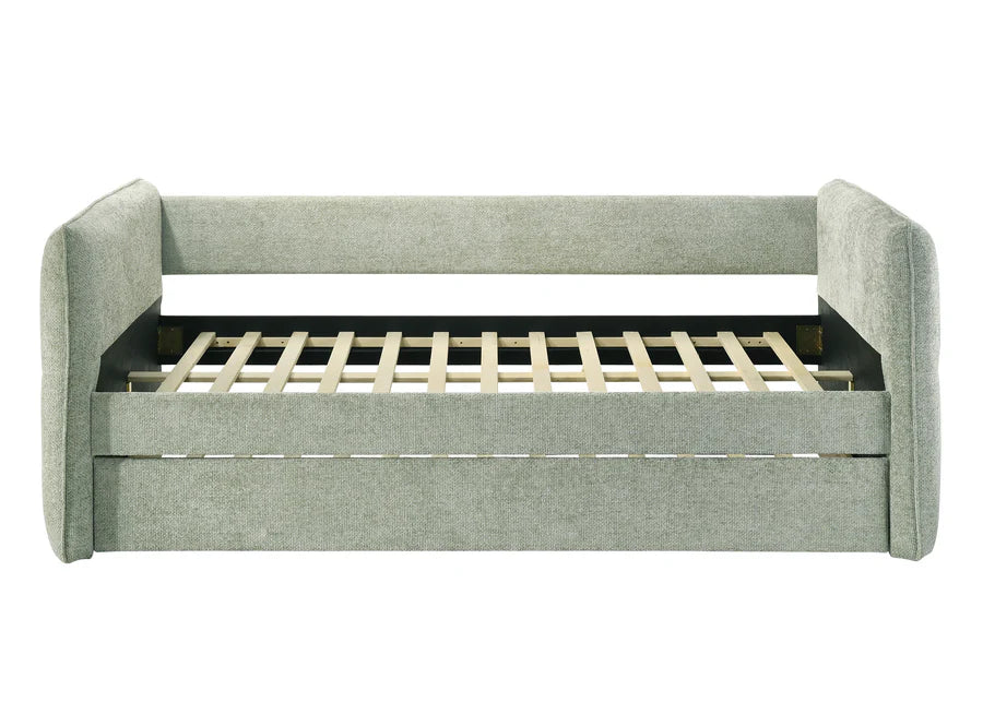 Philipa Light Green Daybed with Trundle