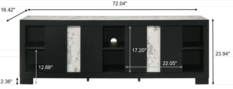 Rangley TV Stand Black