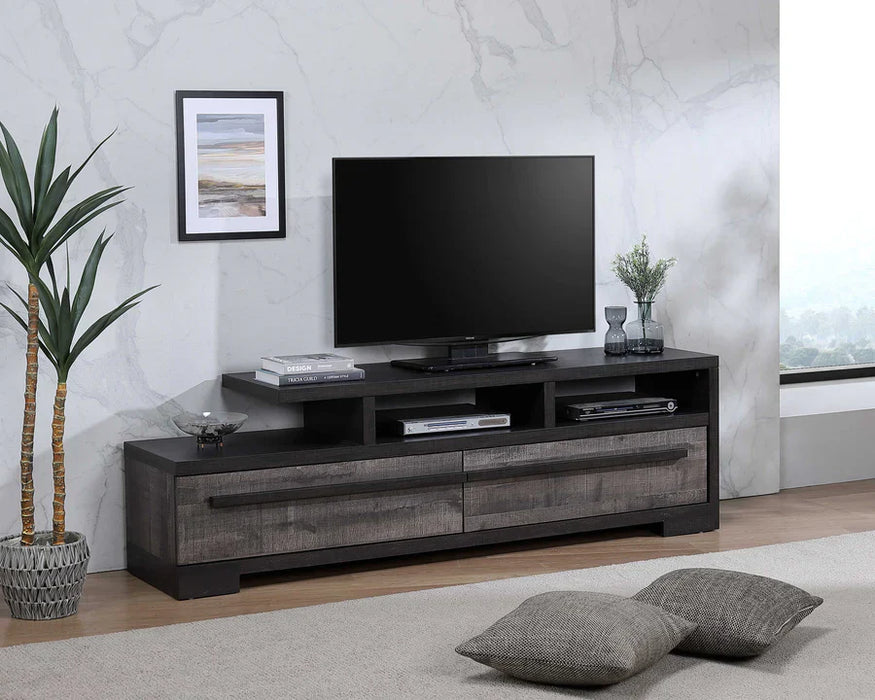 Remington TV Stand Brown/Gray