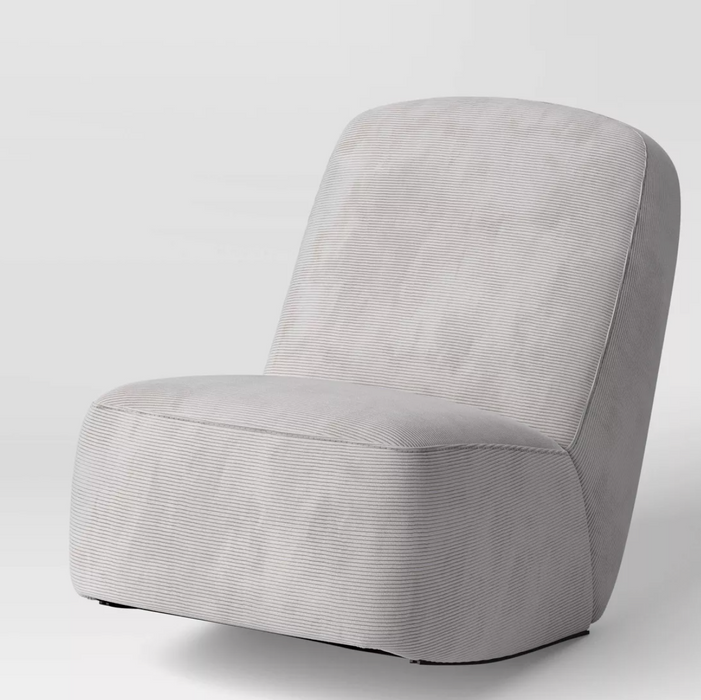 Rocking Lounge Chair Gray