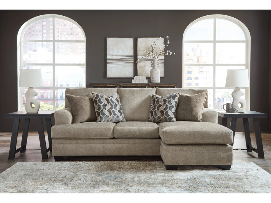 Reversible Stonemeade Taupe Sofa Chaise