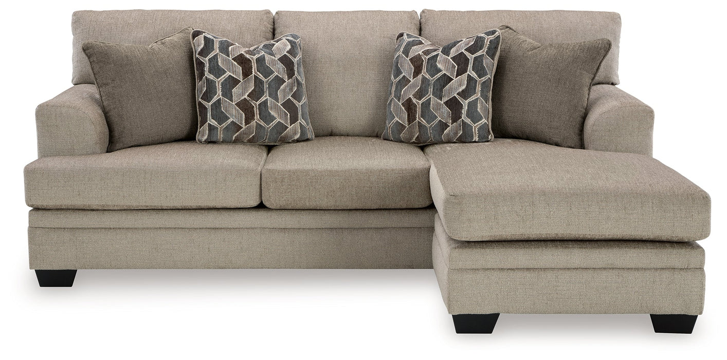 Reversible Stonemeade Taupe Sofa Chaise