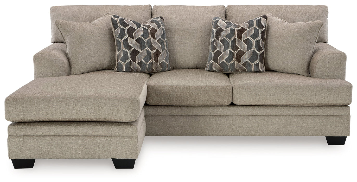 Reversible Stonemeade Taupe Sofa Chaise