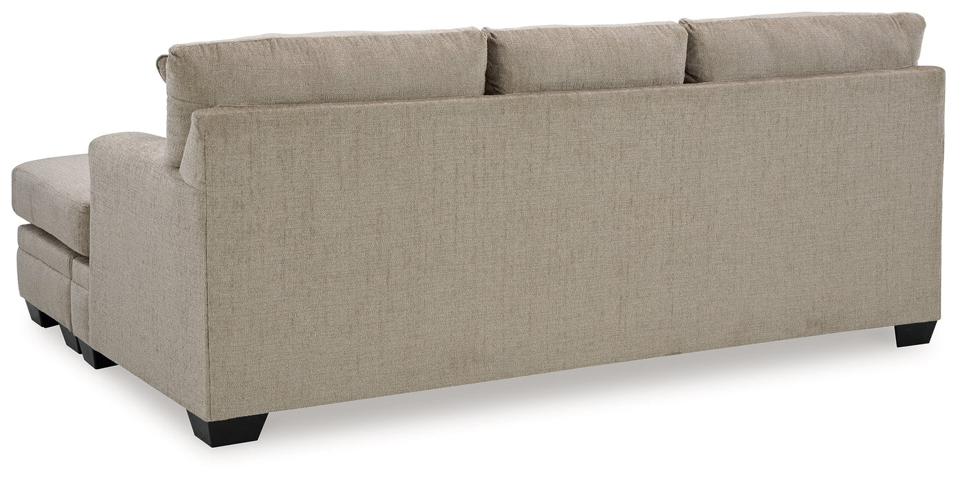Reversible Stonemeade Taupe Sofa Chaise