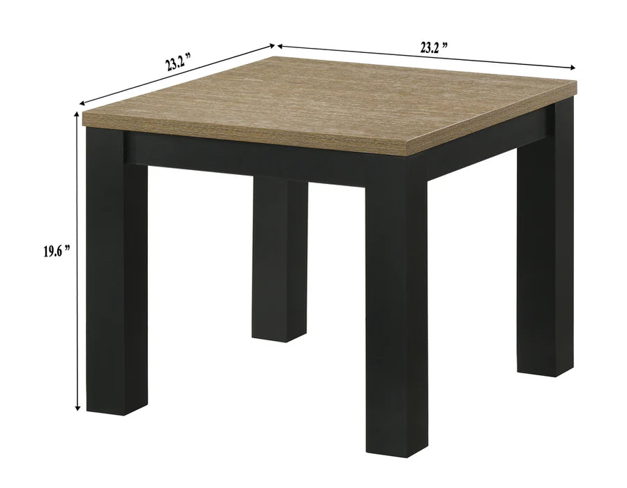 Theo Natural/Black 3-Piece Cocktail Set