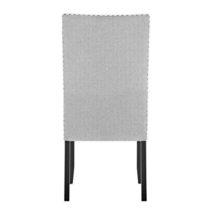Vance Dove Faux Marble Dining Set