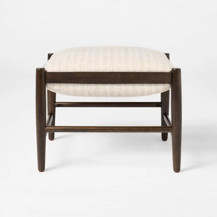 Threshold designed w/Studio McGee Ottoman Farmhouse Living Room Cream